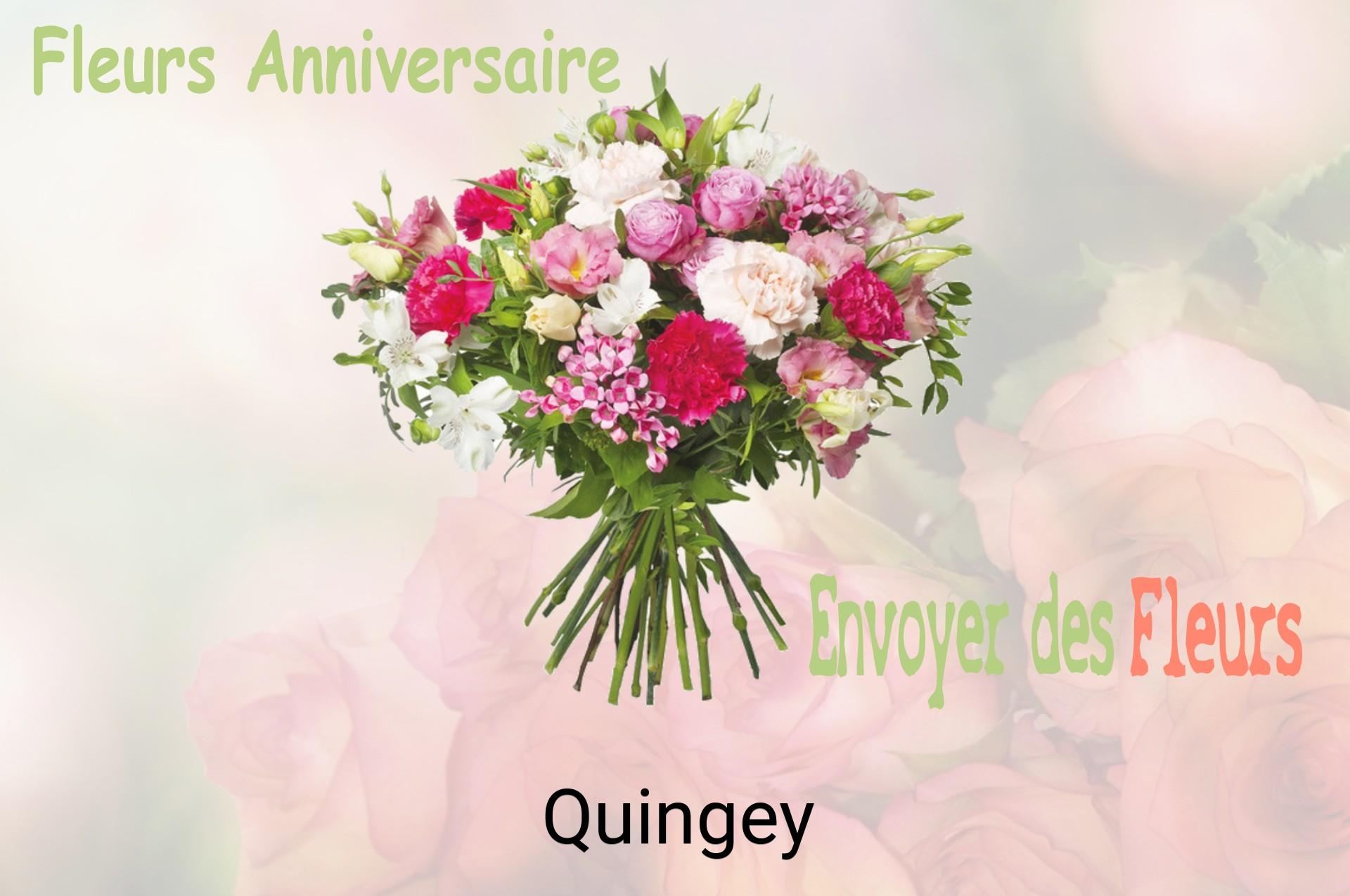 Bouquet de fleurs d’anniversaire livré à Quingey