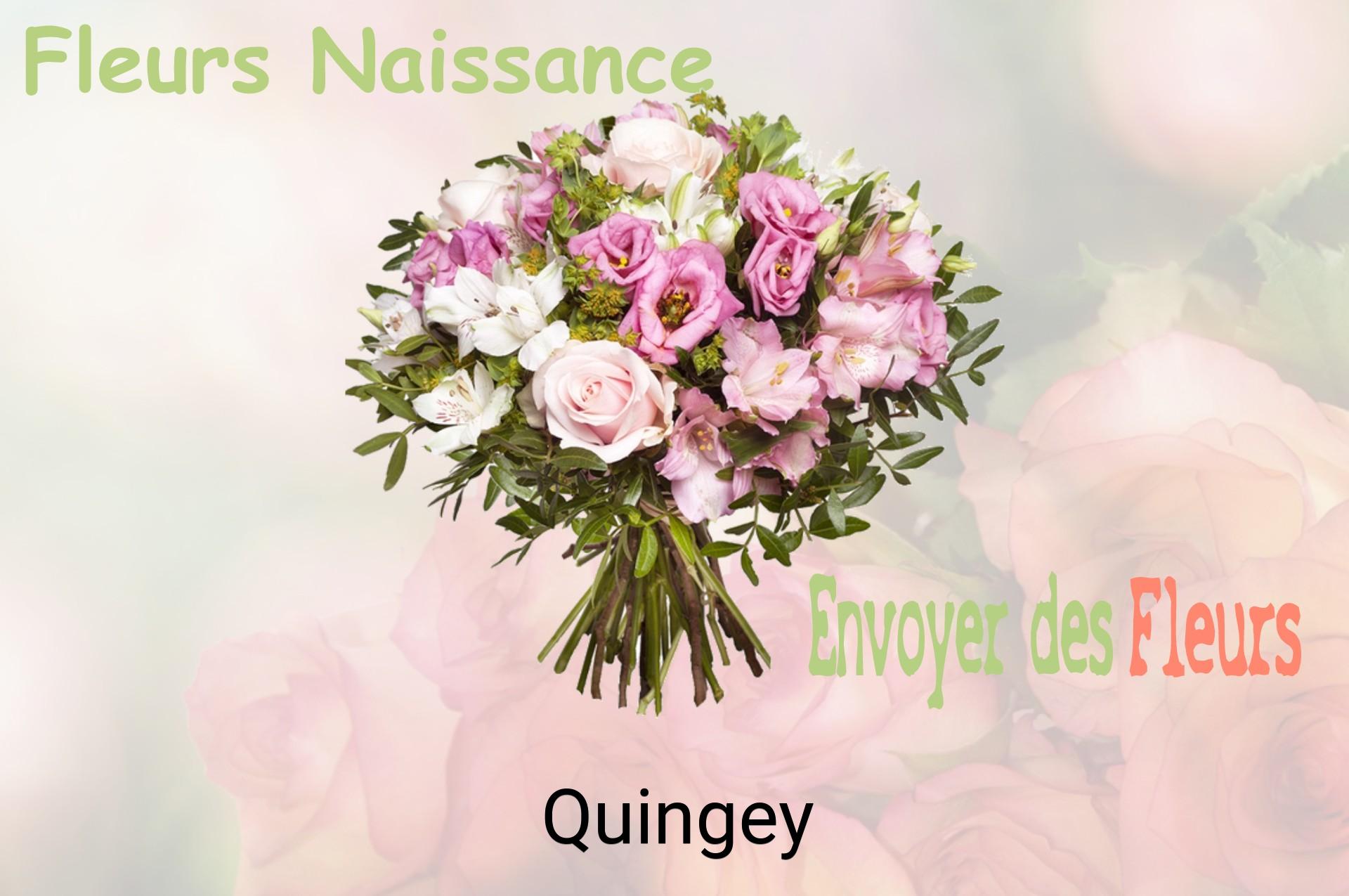 Bouquet de fleurs de naissance livré à Quingey