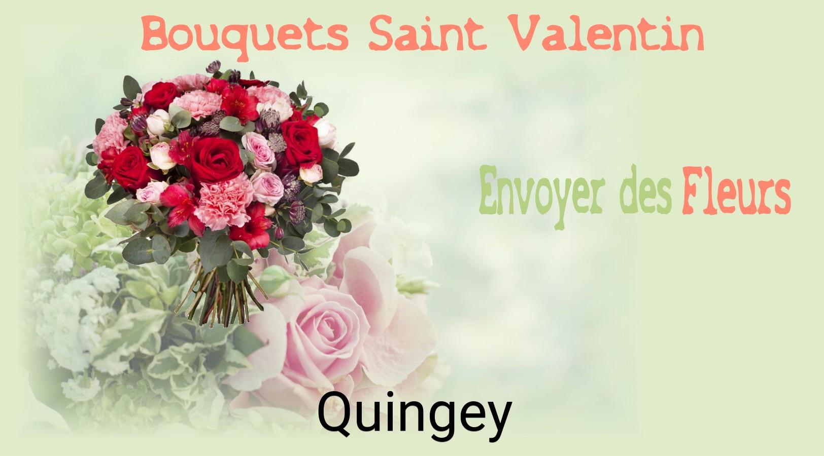 Roses de Saint-Valentin livrées à Quingey